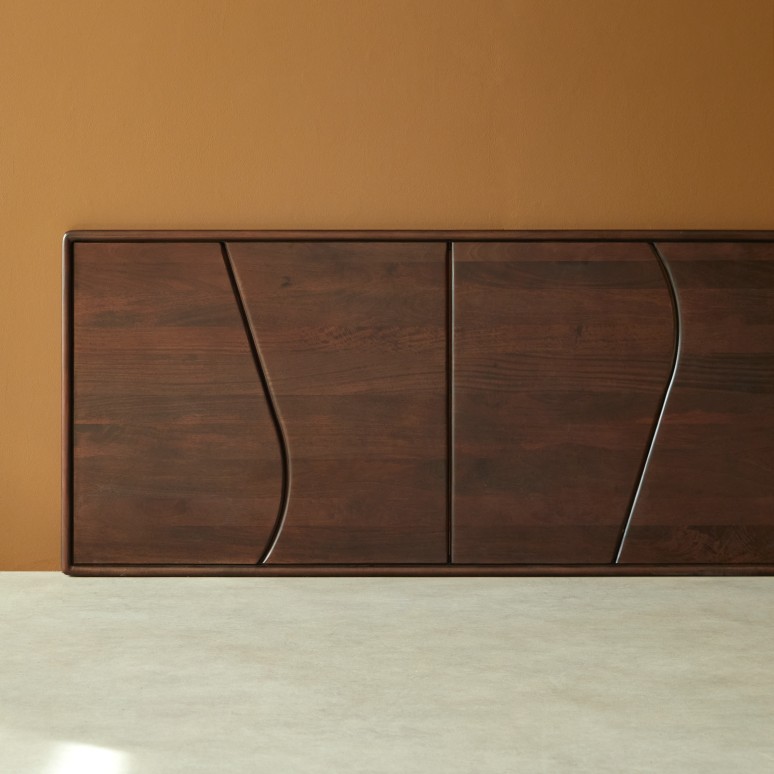 Noé - Tête de lit en manguier massif 180cm