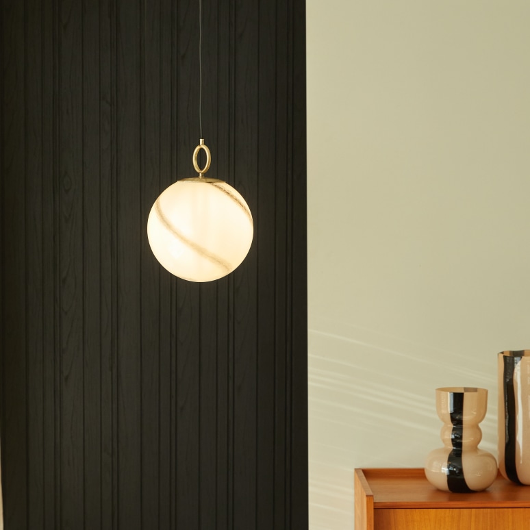 Connie - Hanglamp van glas 25 cm