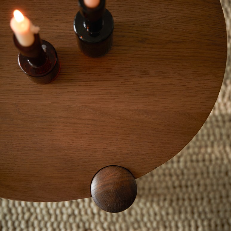 Nora - Coffee Table in solid oak, low version