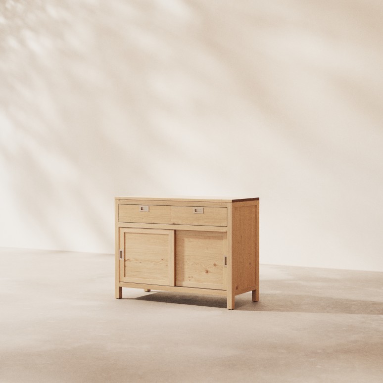 Heidi - Buffetkast massief eiken 110 cm