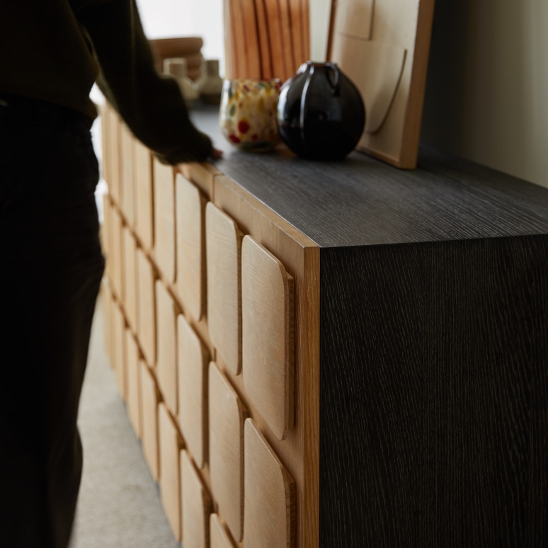 César - Madia in rovere, 200 cm