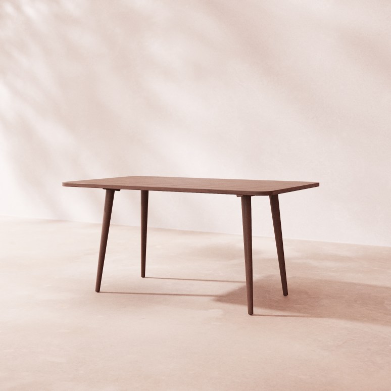 Lazare - Tafel van massief grenen voor 4 personen