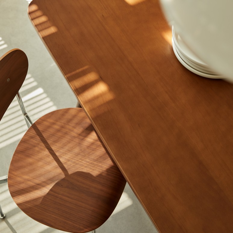 Lazare - Tafel van massief grenen voor 4 personen