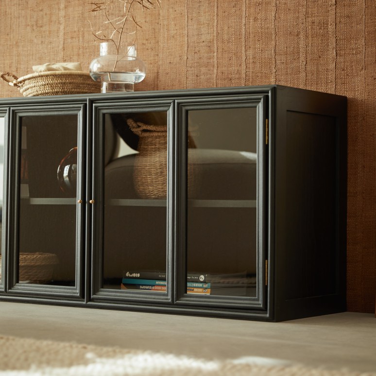 Anna - Laag vitrinebuffet in mindi 120 cm