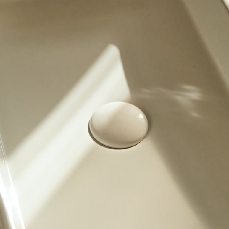 Iris - Lavabo rectangular de cerámica