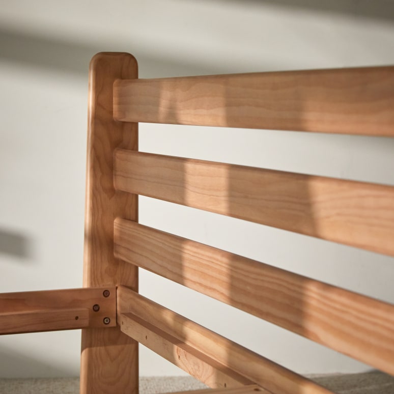 Alfie - Bed in solid pine, 160 x 200 cm