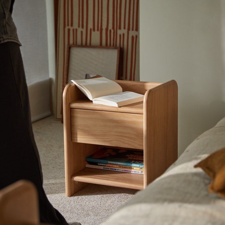 Alfie - Chevet en pin massif