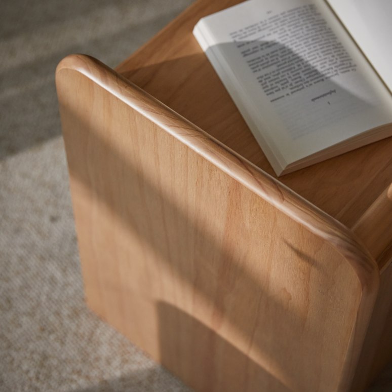 Alfie - Solid pine bedside table