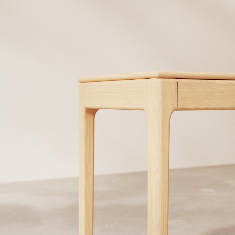 Arto - Massief eikenhouten bureau