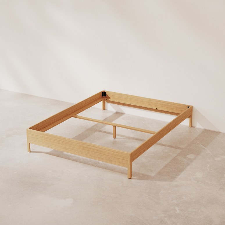 Adrien - Bedframe van massief eikenhout 160 x 200 cm
