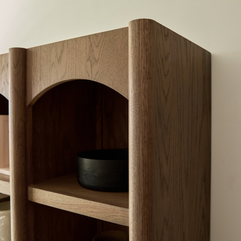 Marine - Oak bookcase