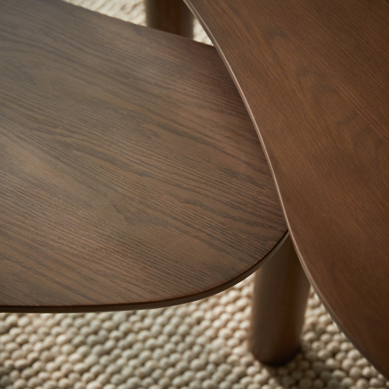 Nora - Coffee Table in solid oak, low version