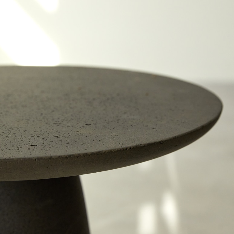 Miguel - Black cement side table