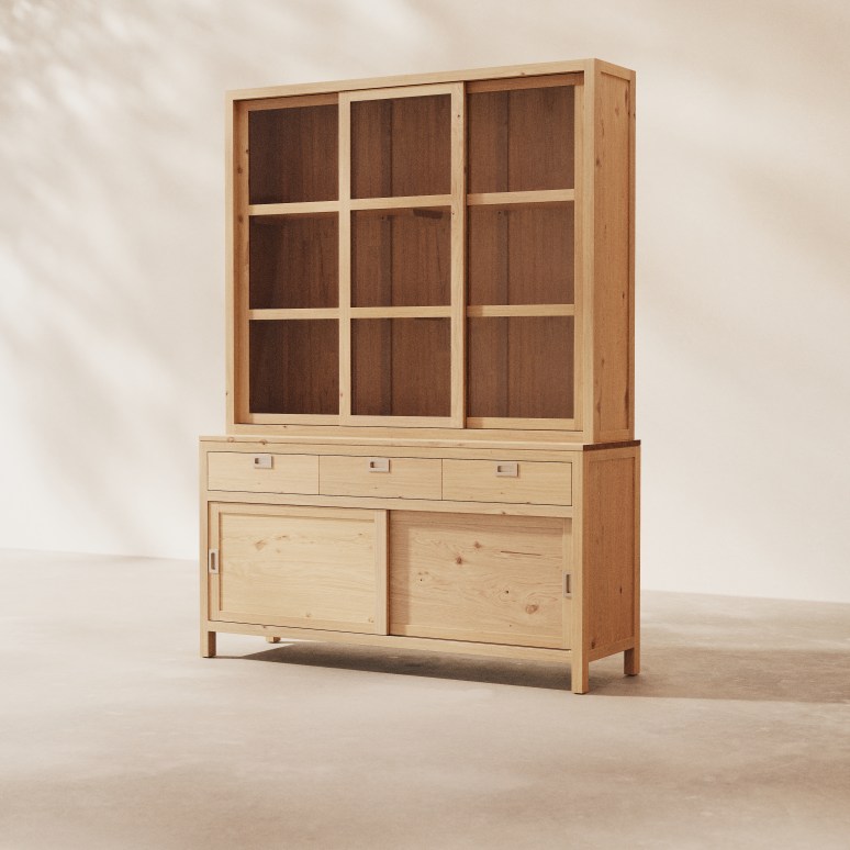 Heidi - Credenza in rovere massello 160 cm