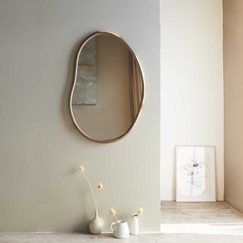 Dim - Hallway mirror in mindi 100x70 cm
