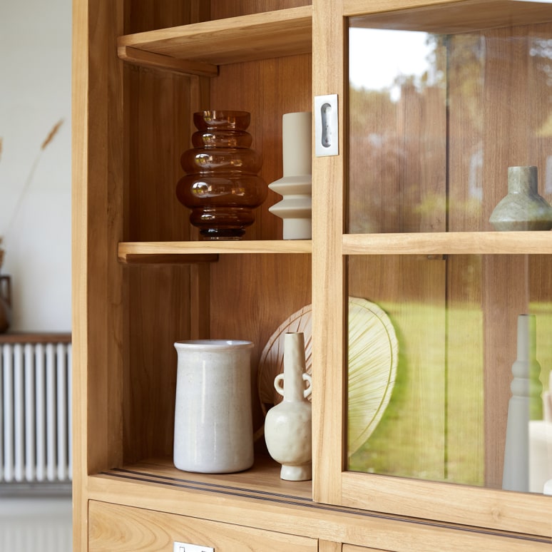 Coffee Tek - Solid teak dresser 160 cm