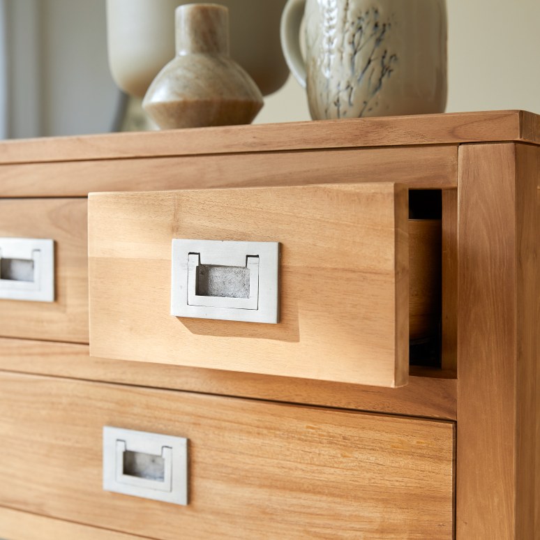 Coffee Tek - Console en teck massif