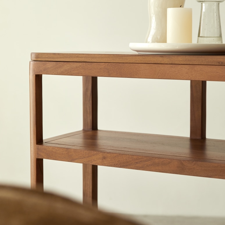 Romée - Sidetable van massief acaciahout