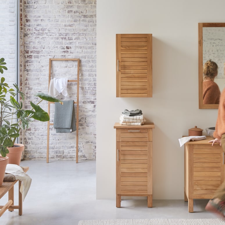 Soho - Solid teak bathroom set
