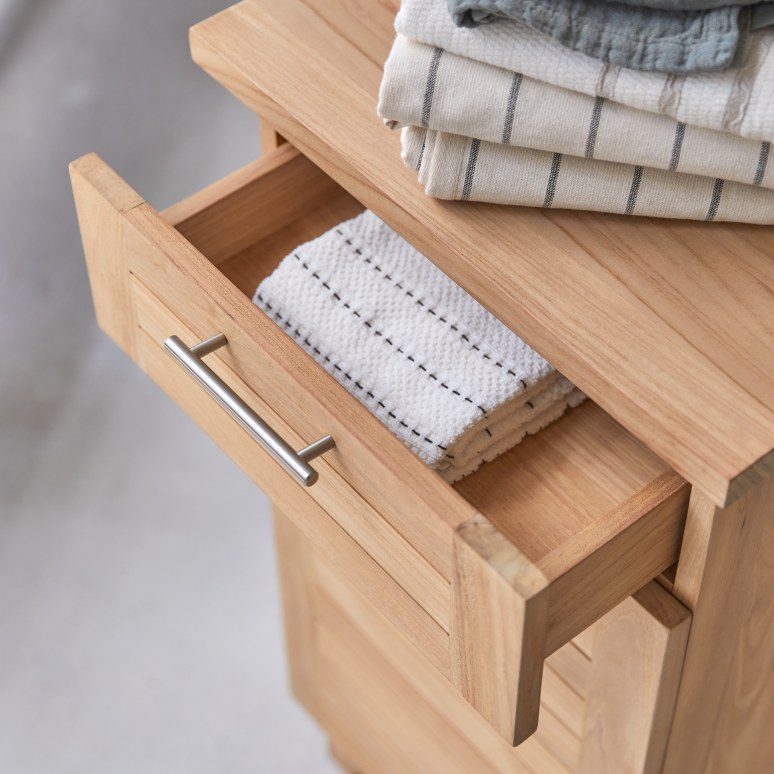 Soho - Set in teak massello