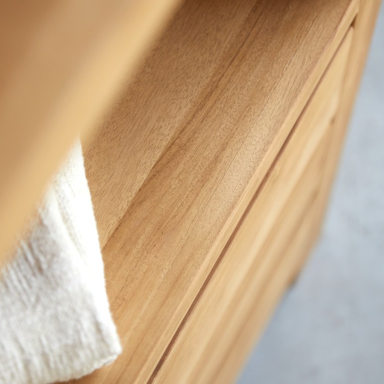 Eden - Solid teak bookcase