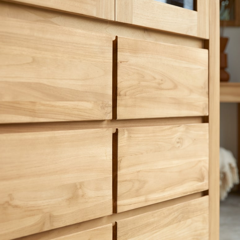 Eden - Kitchen dresser in solid teak