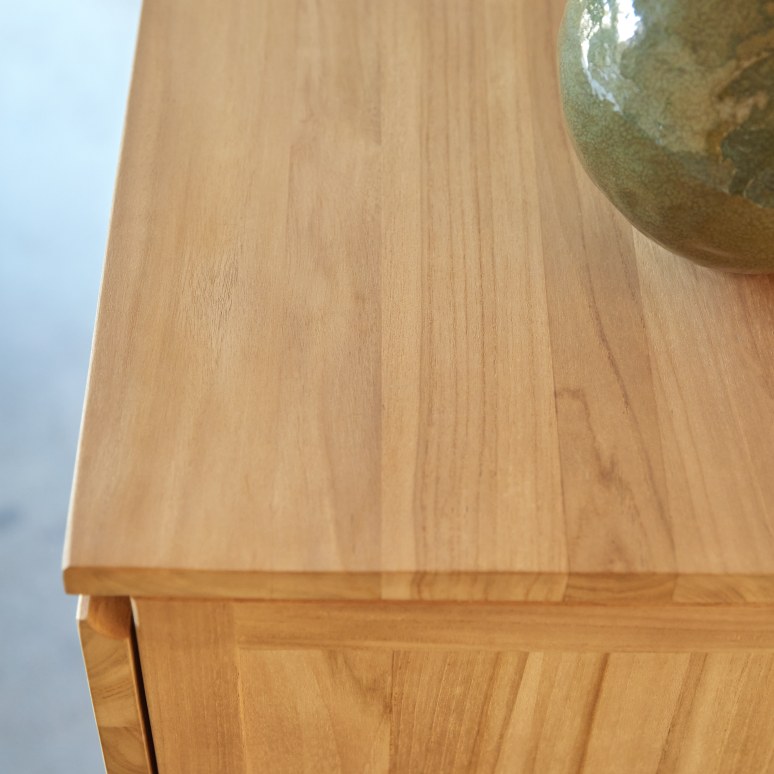 Milano - Solid teak chest of drawers