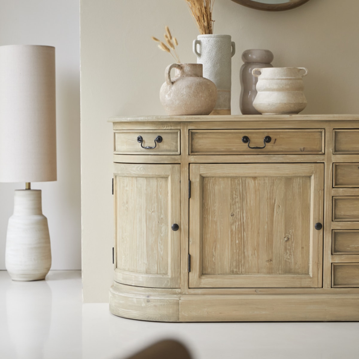 Celeste - Anrichte aus Pinienholz 225 cm