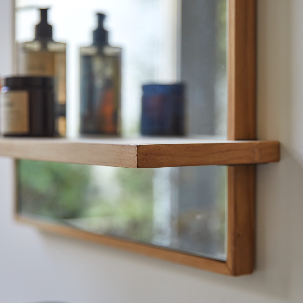 Galyno - Solid Teak Mirror