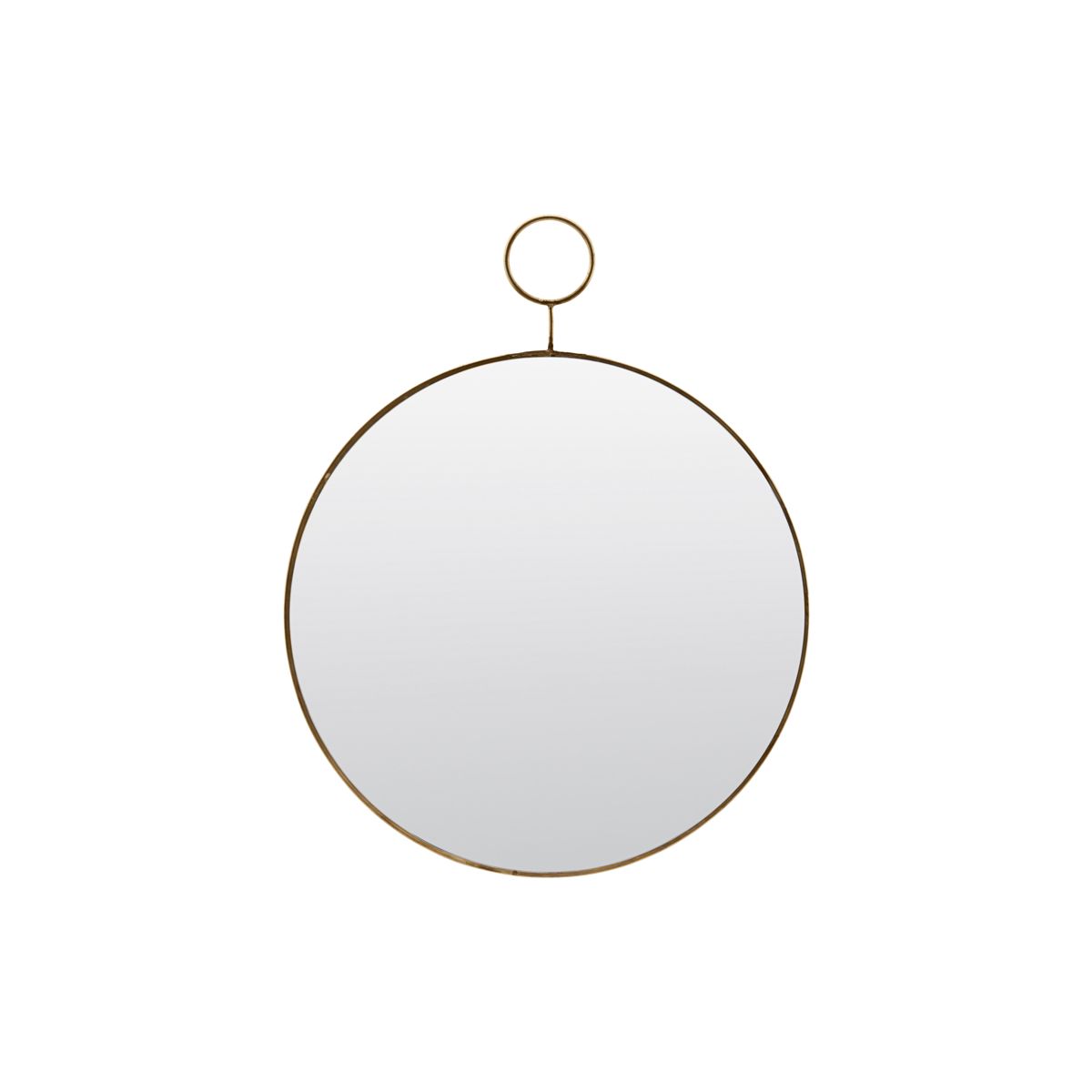 Le Miroir rond en acier Paulette 30x30 Tikamoon
