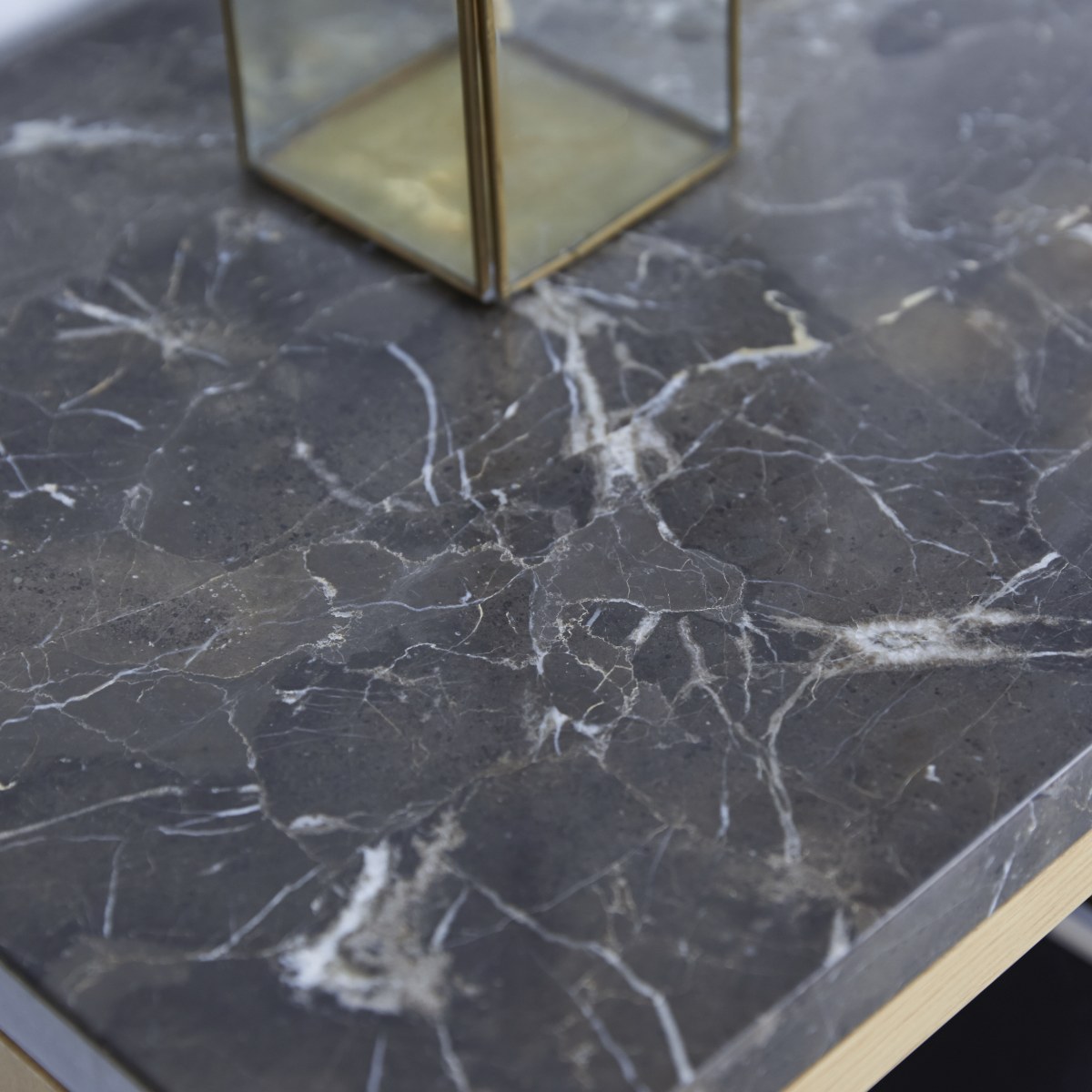 Eyota - Oak and marble console table