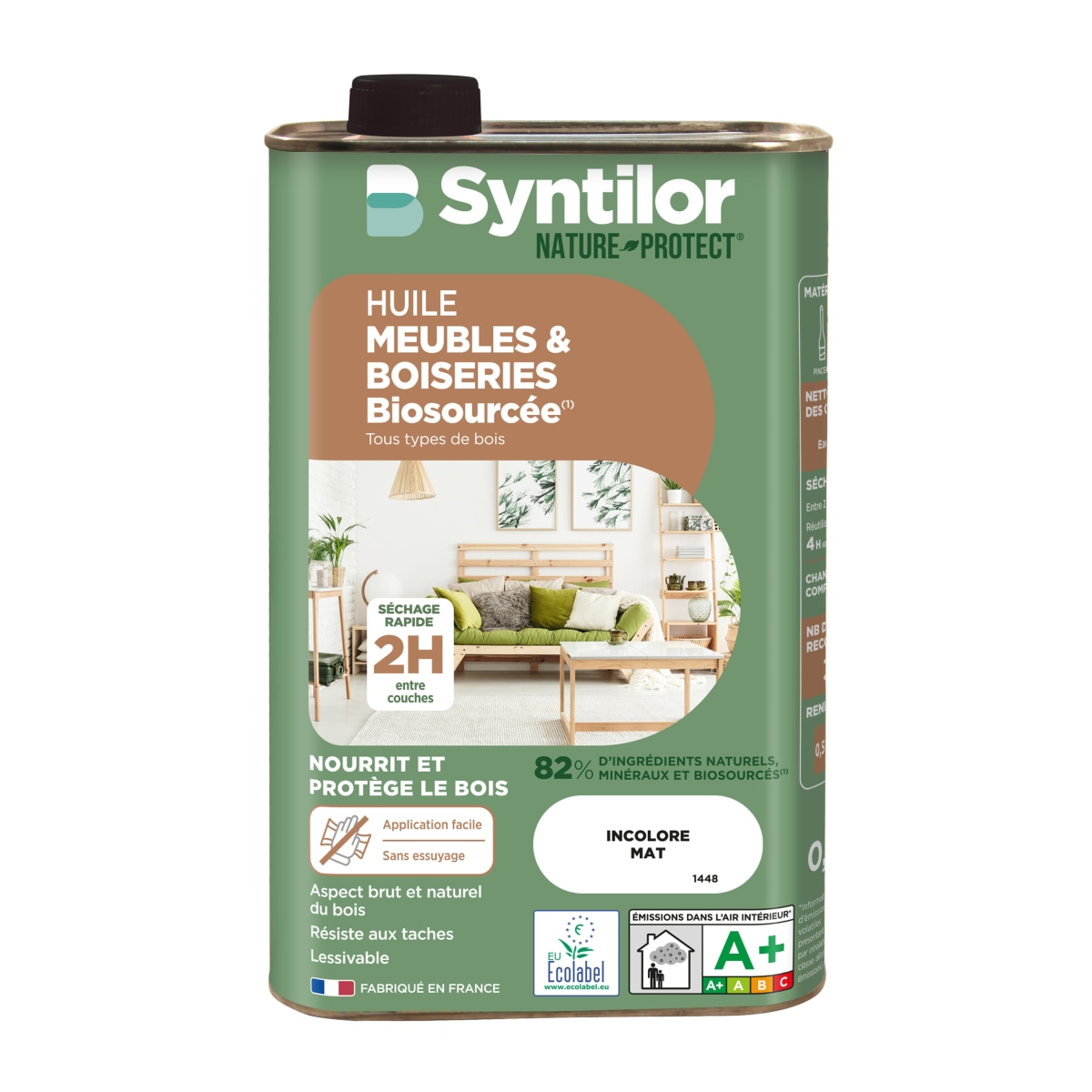 Syntilor - Aceite para muebles, 0,5L