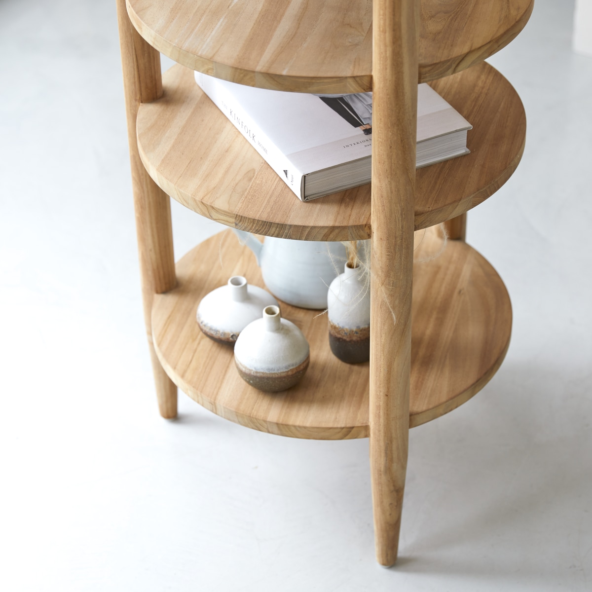 Poline - Poline - Solid Teak Shelves