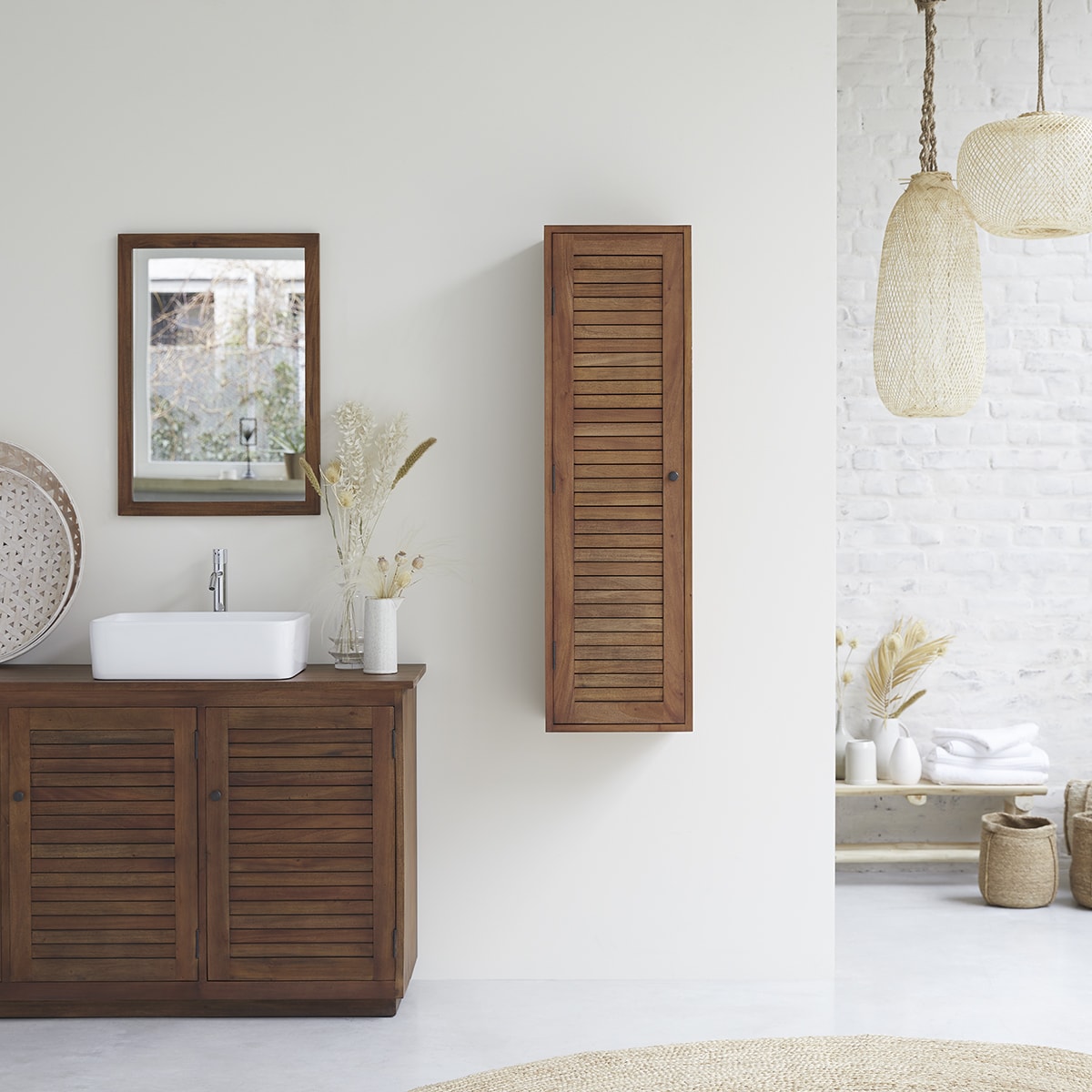 Rita - Bamboe hanglamp 65 cm