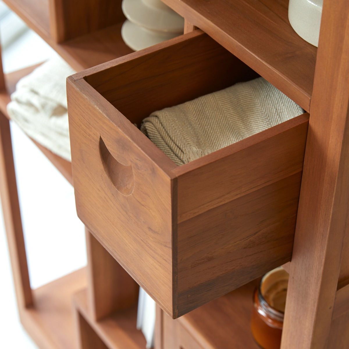 Alco Tipo - Solid teak bookcase