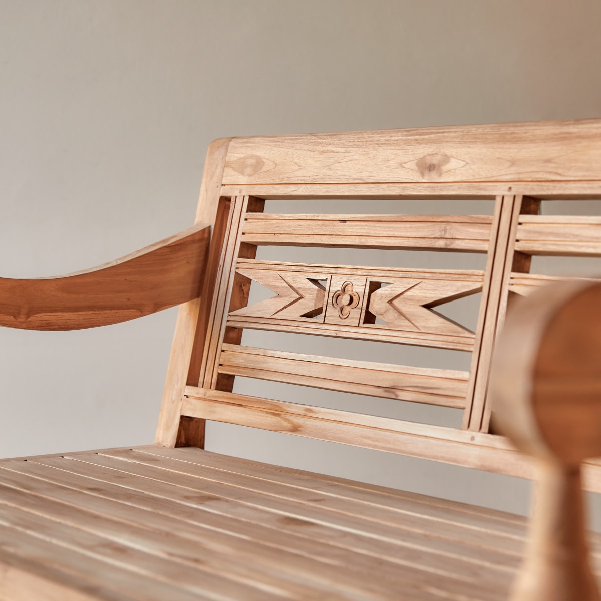 Marceau - Panca in teak massello