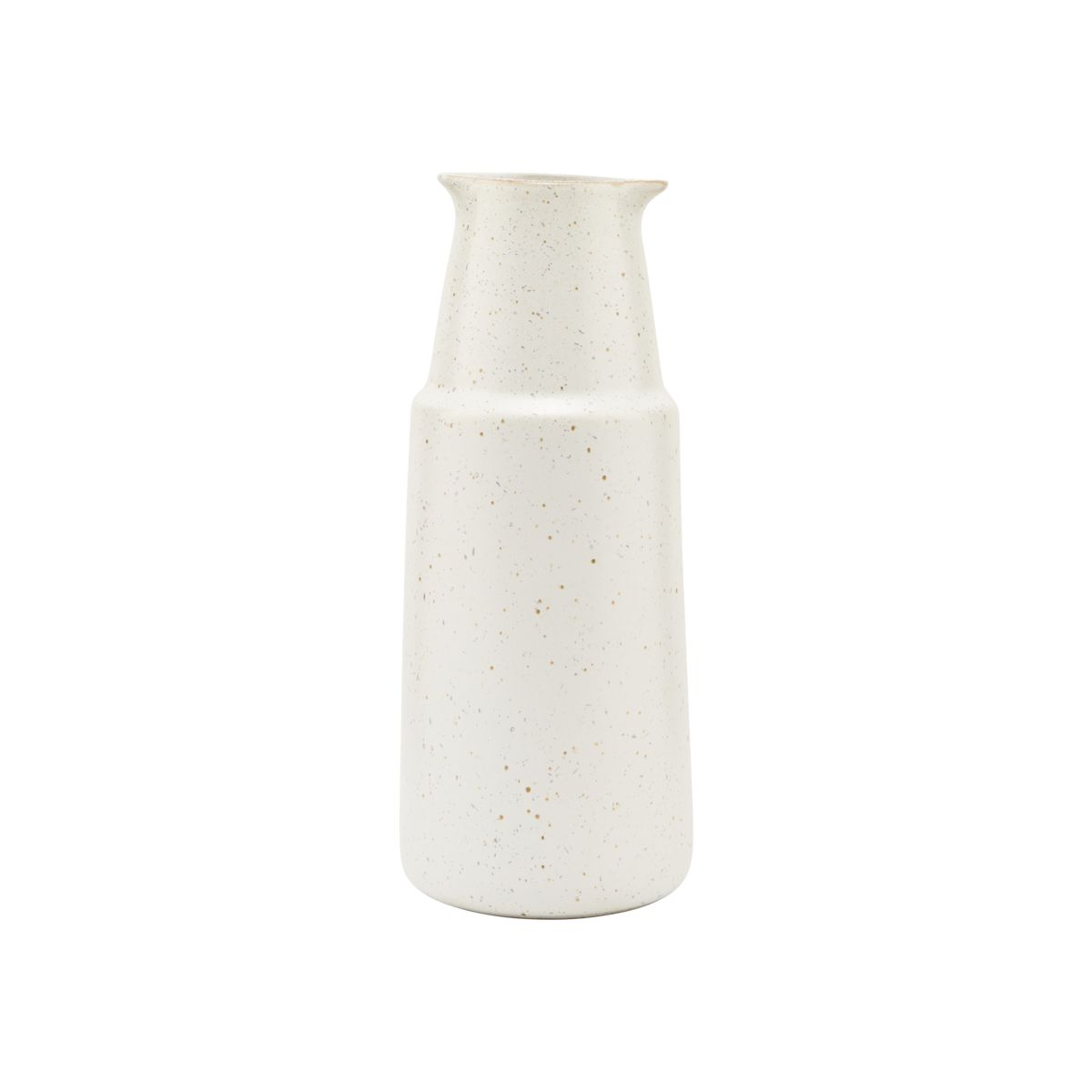 Pion - White stoneware bottle