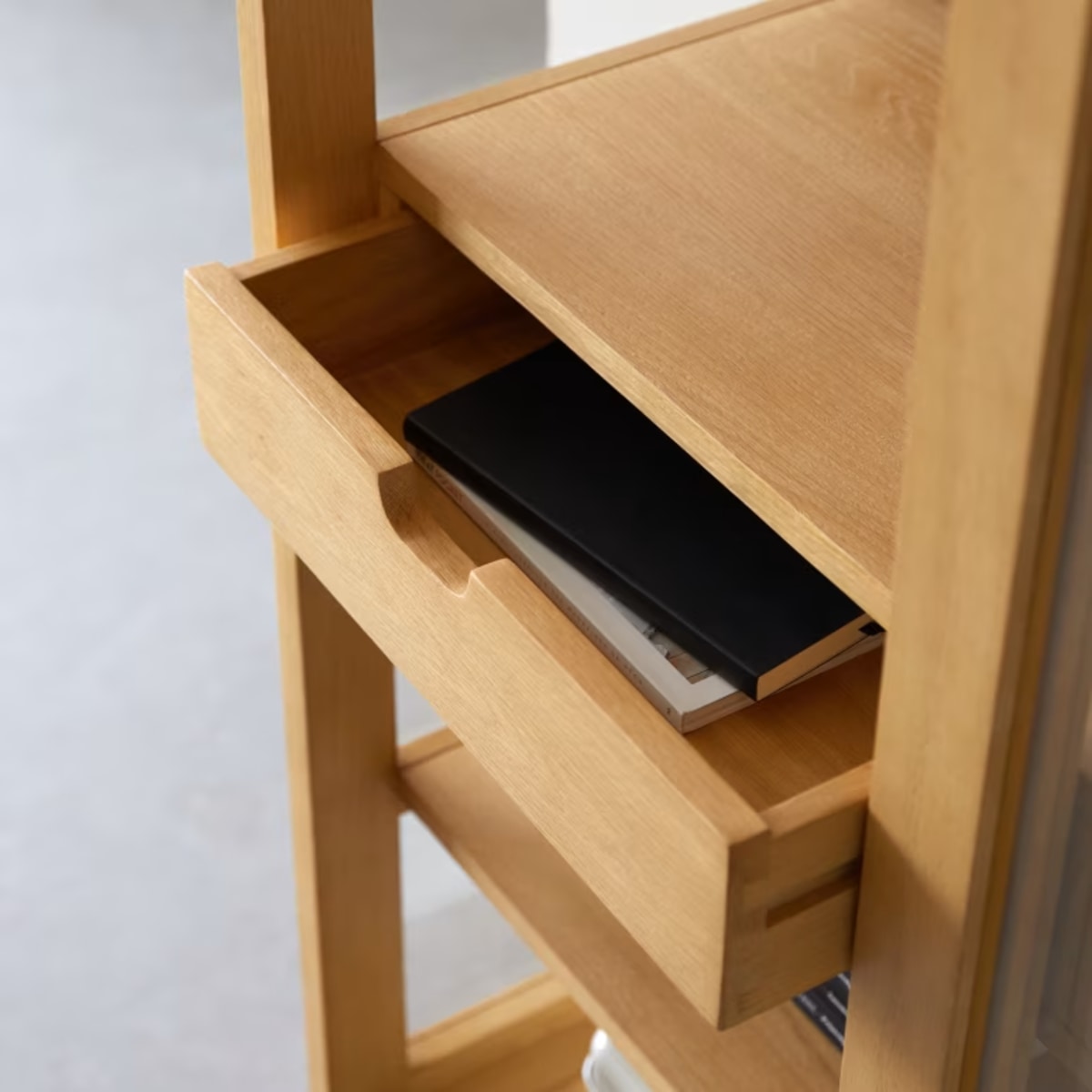 Adel - Solid oak storage cabinet