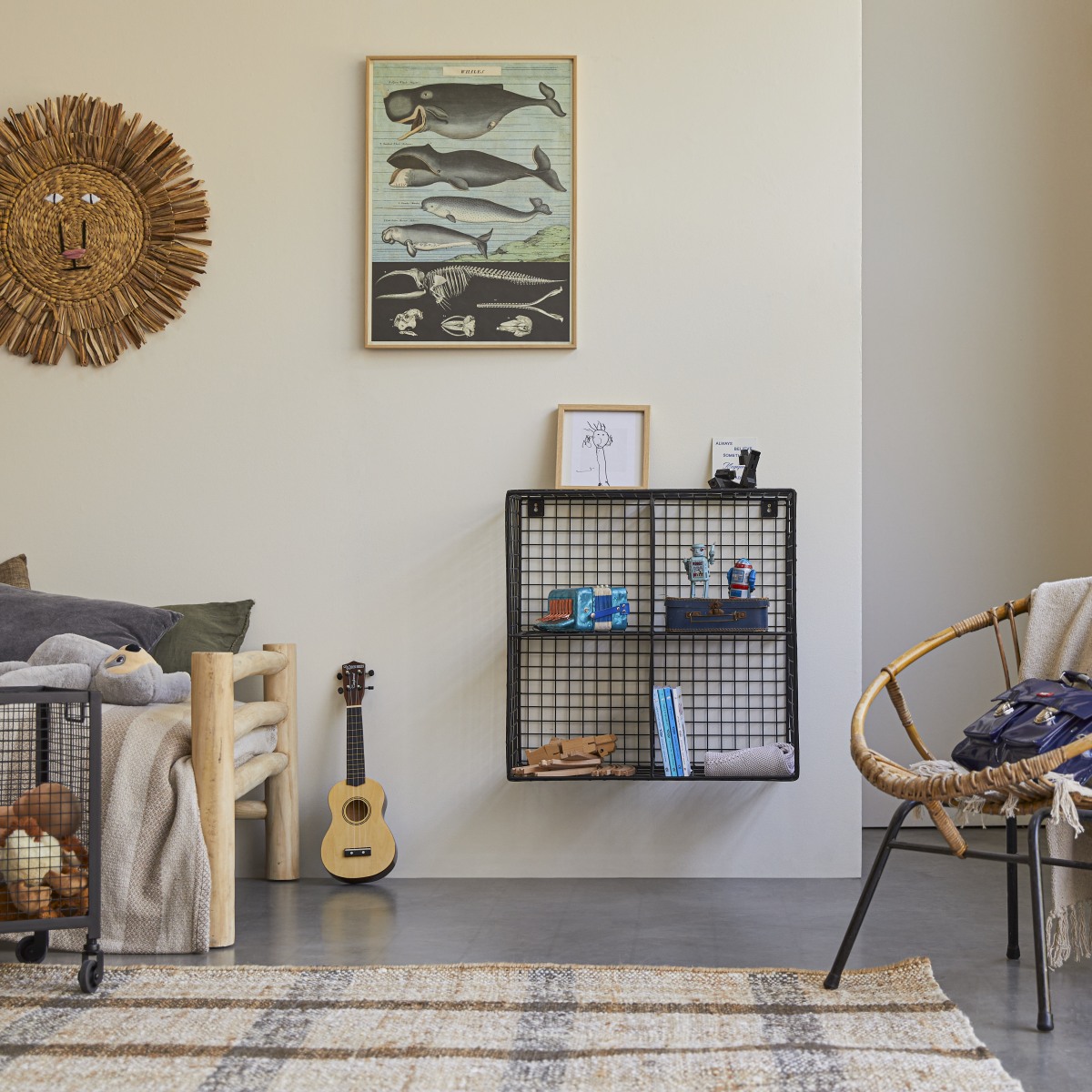 Kids wall storage unit shop
