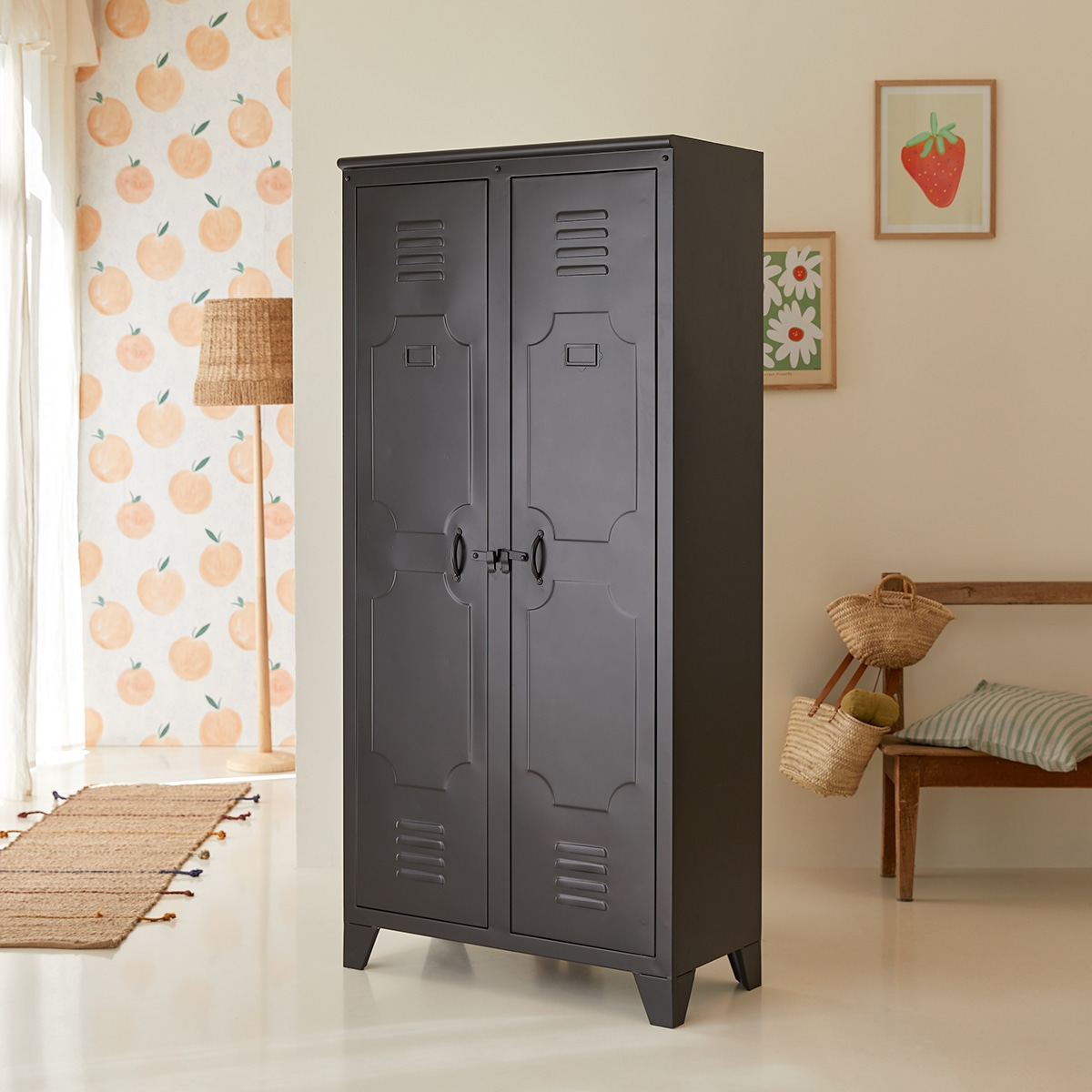 Metal cupboard discount
