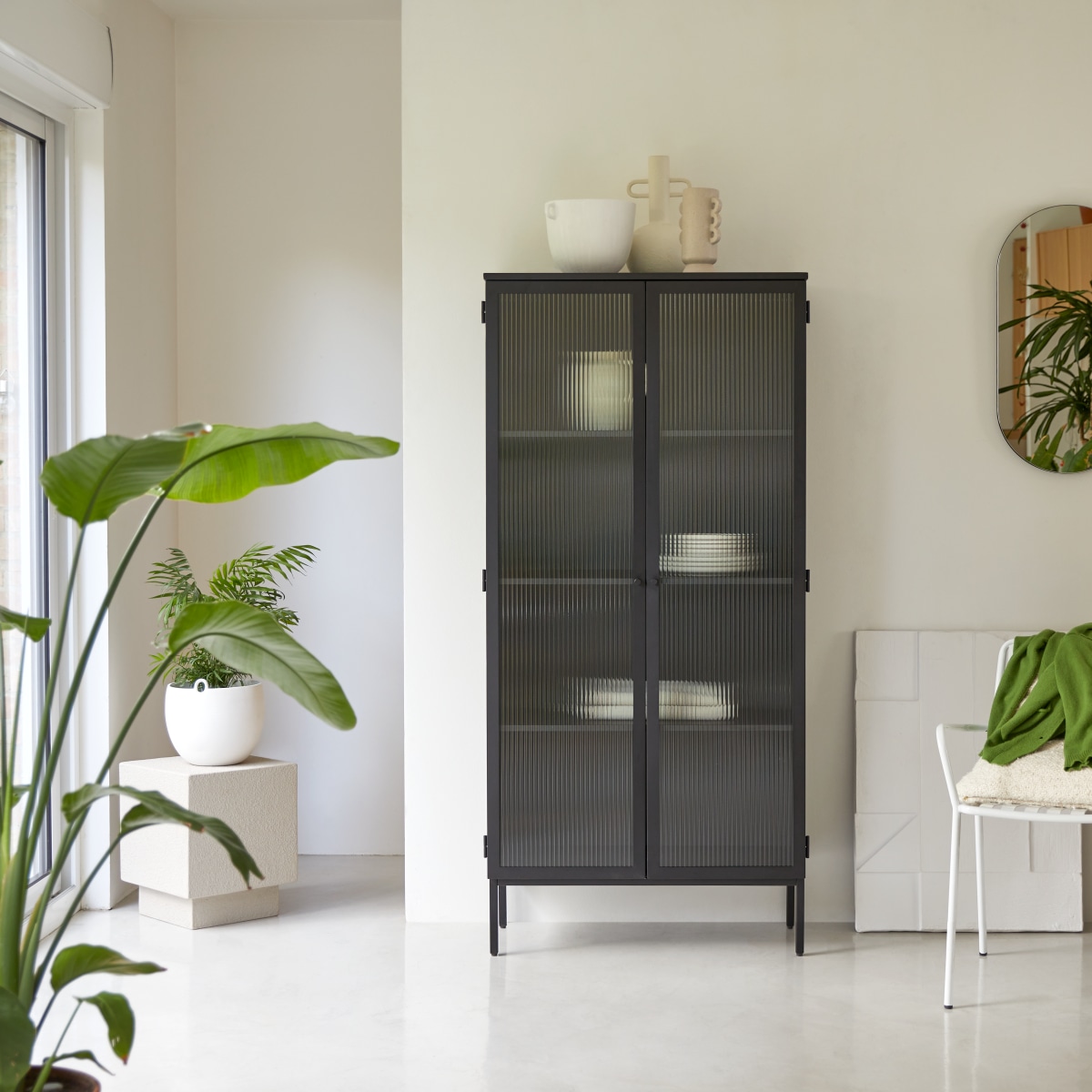 Armoire en métal peint Annet Tikamoon
