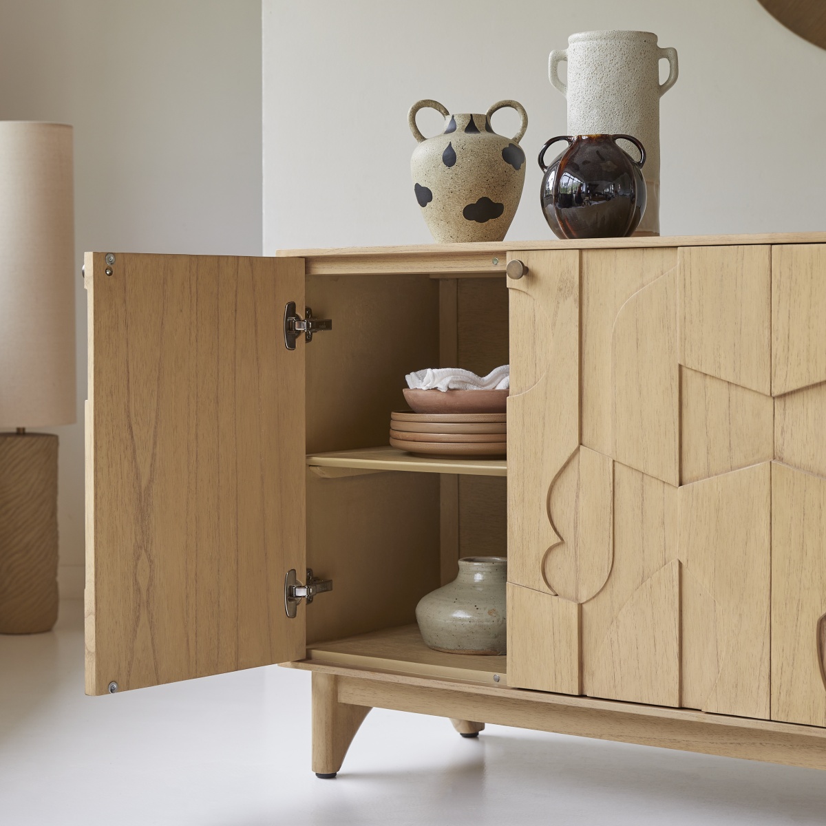 Otho - Mindi wood dresser 162 cm