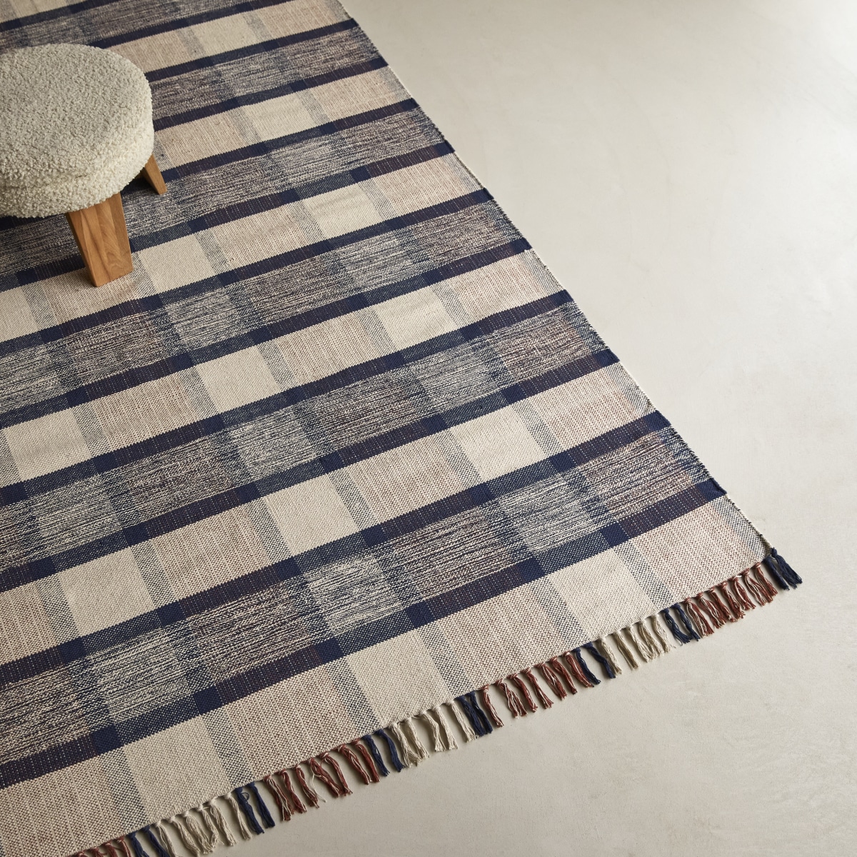 Tapis rectangulaire en coton 150x240 cm Neela Tikamoon