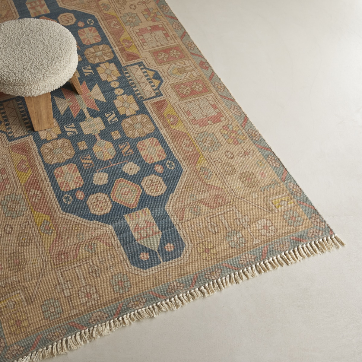 Tapis rectangulaire en tissu 150x240 cm Kamala Tikamoon