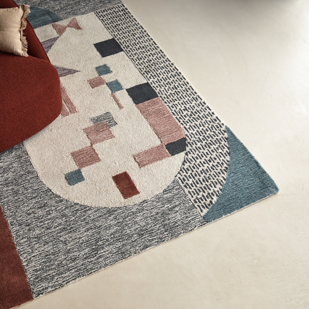 Tapis rectangulaire en coton 150x240 cm Sanja Tikamoon