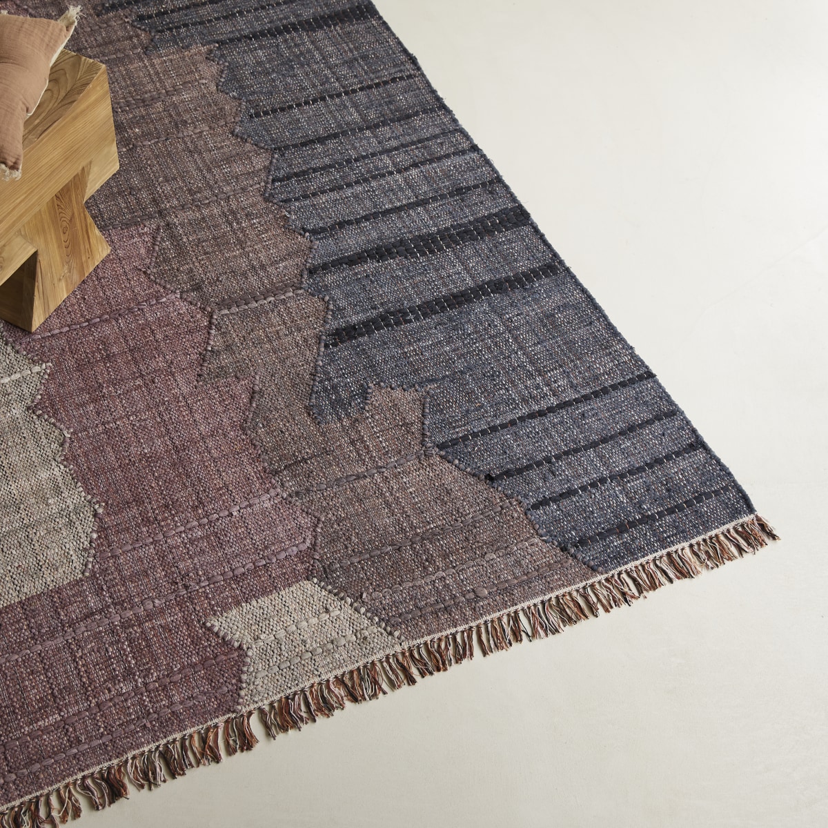 Tapis rectangulaire en coton recyclé 150x240 cm Karan Tikamoon