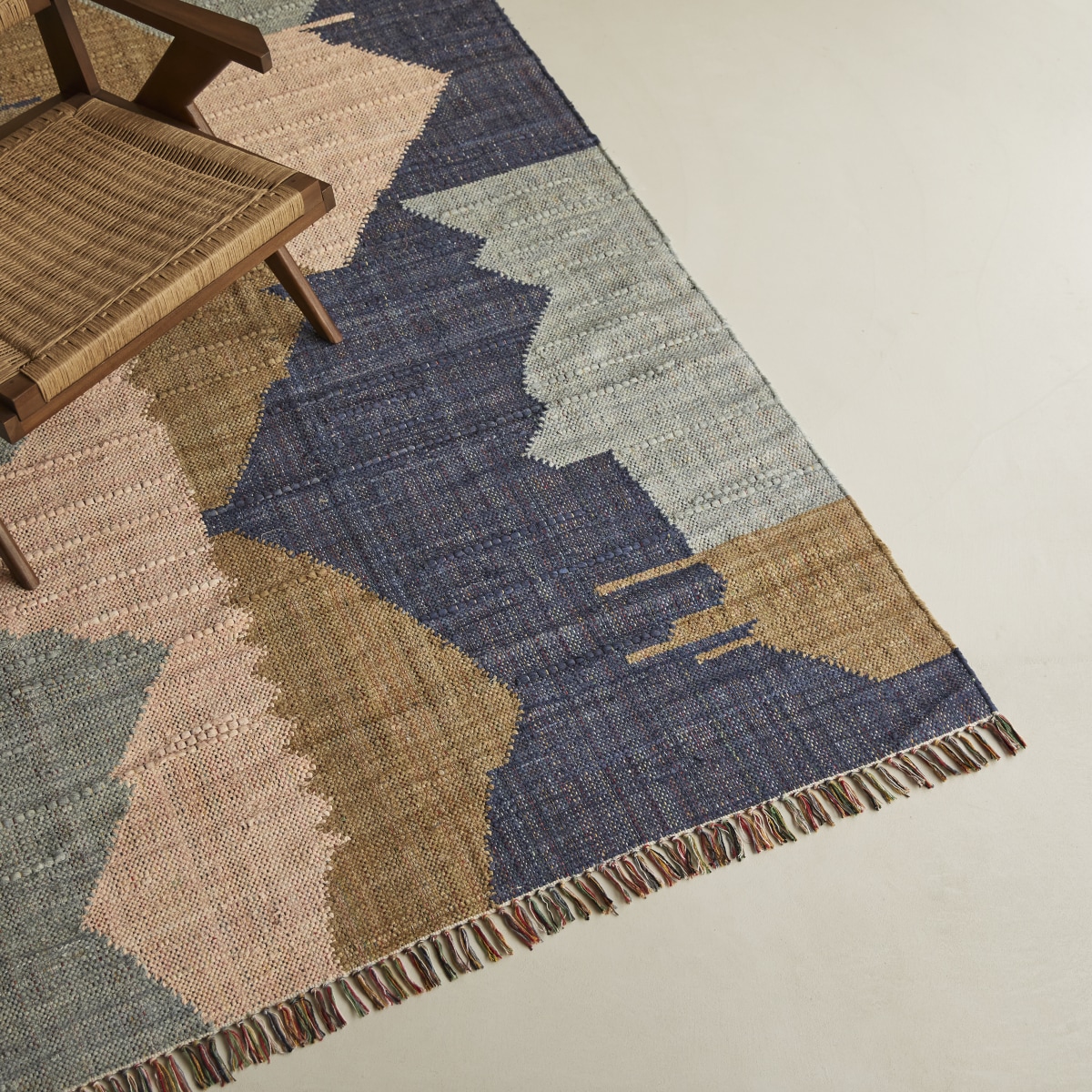 Navi - Teppich aus recycelter Baumwolle 150 x 240 cm