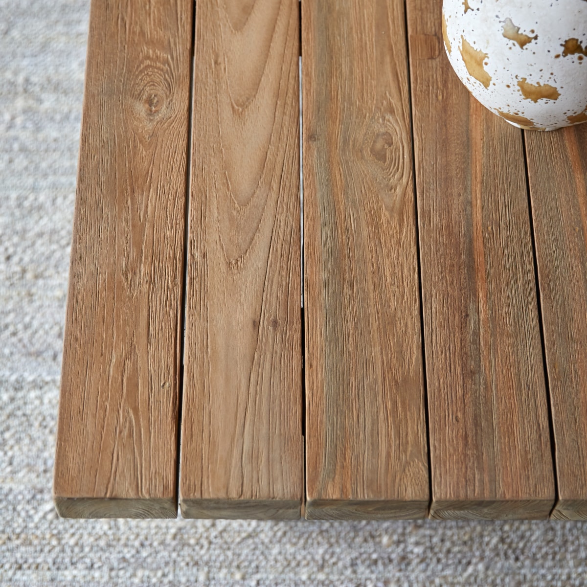 Joaquin - Coffee table in solid reclaimed teak