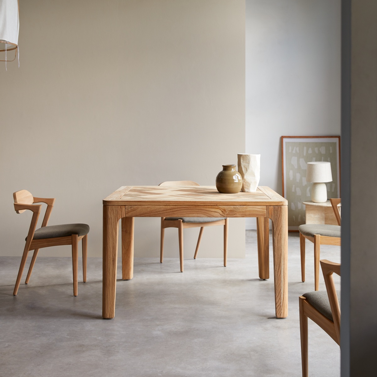 Teak wood table discount