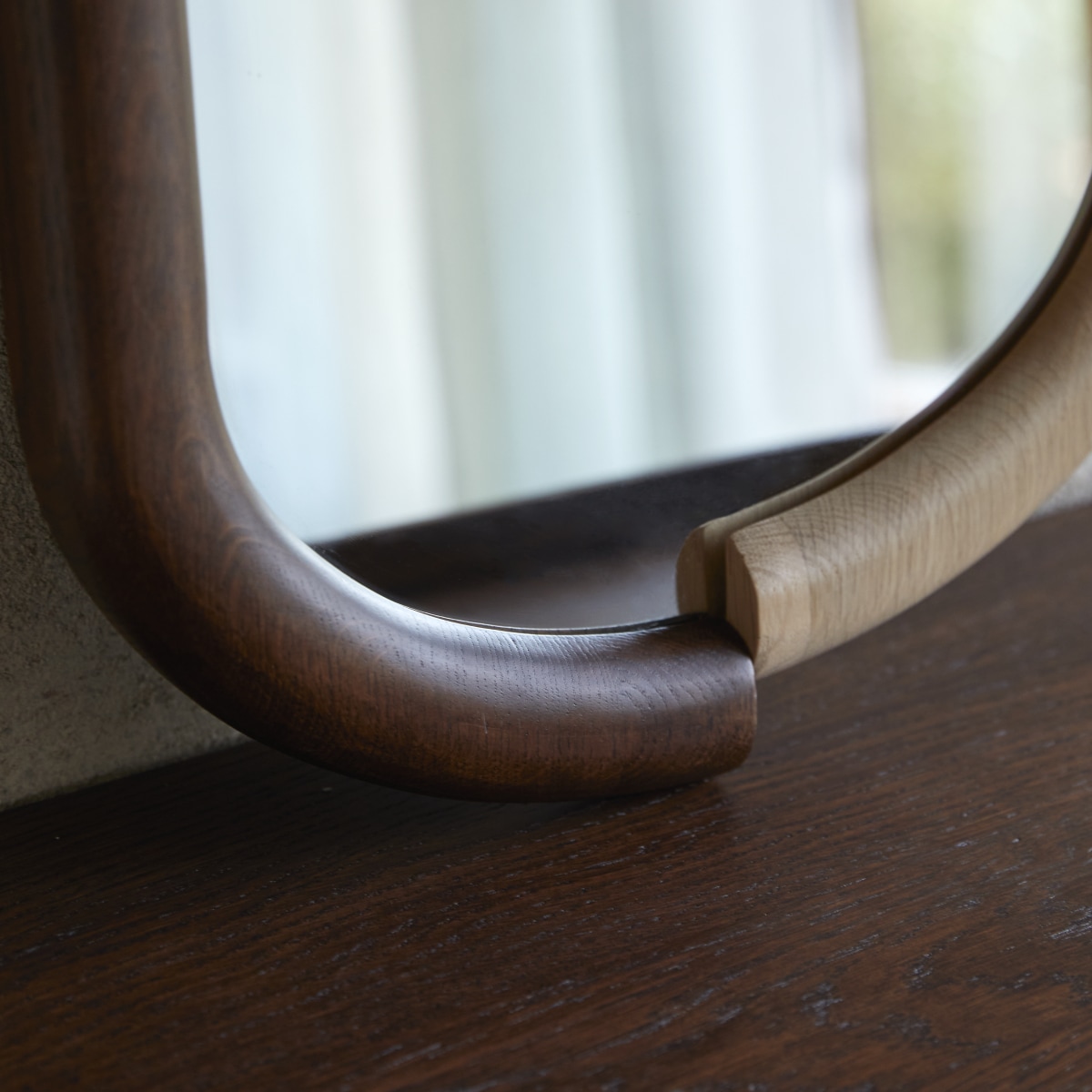 Opéra - Miroir en chêne massif 72,5x40 cm